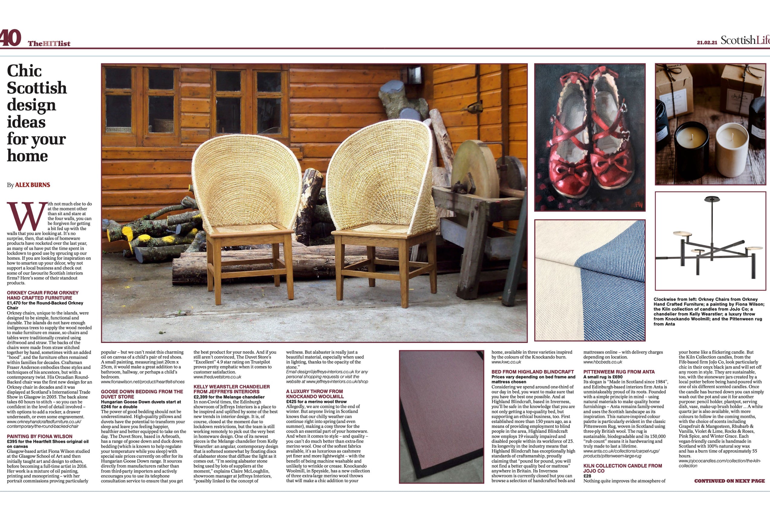 Chic Scottish design ideas for your home