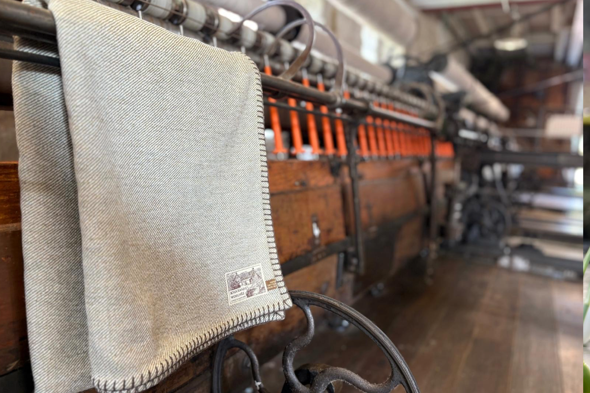North Country Cheviot Blanket - From Fleece To Finished Product