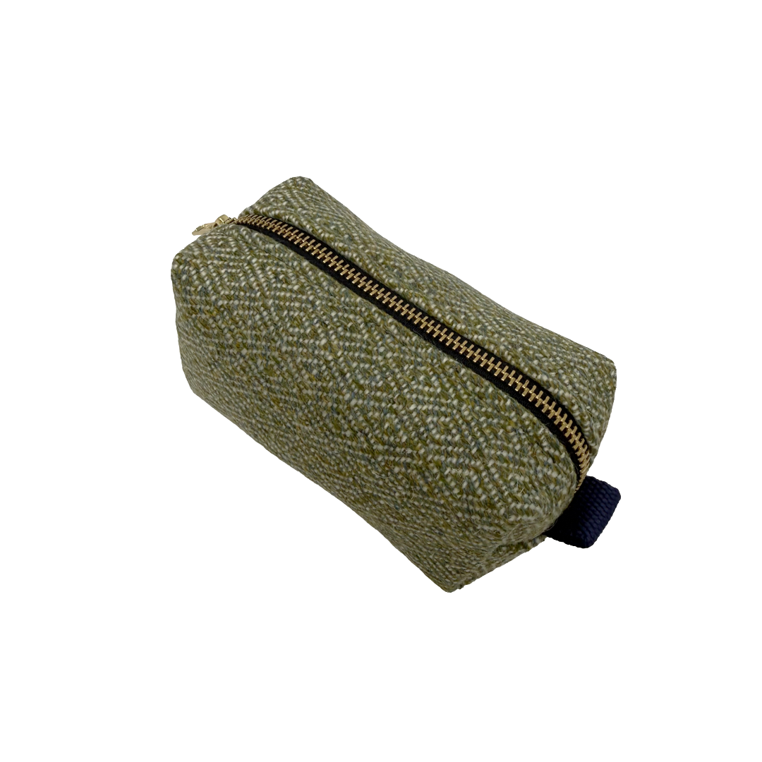 Diamond Twill Mini Toiletry Bag