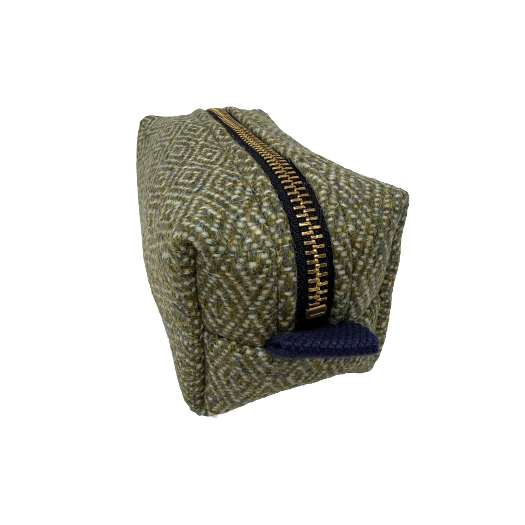 Diamond Twill Mini Toiletry Bag