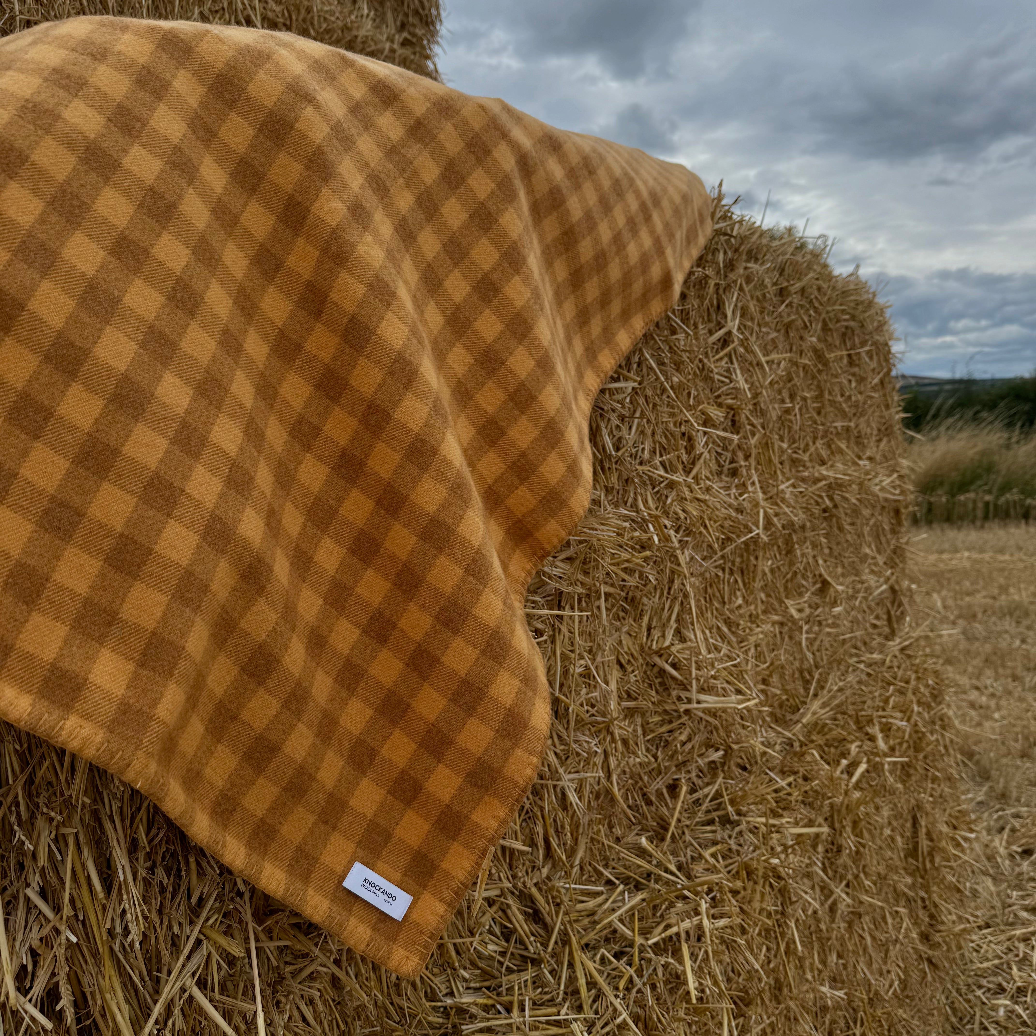Millet Check Blanket
