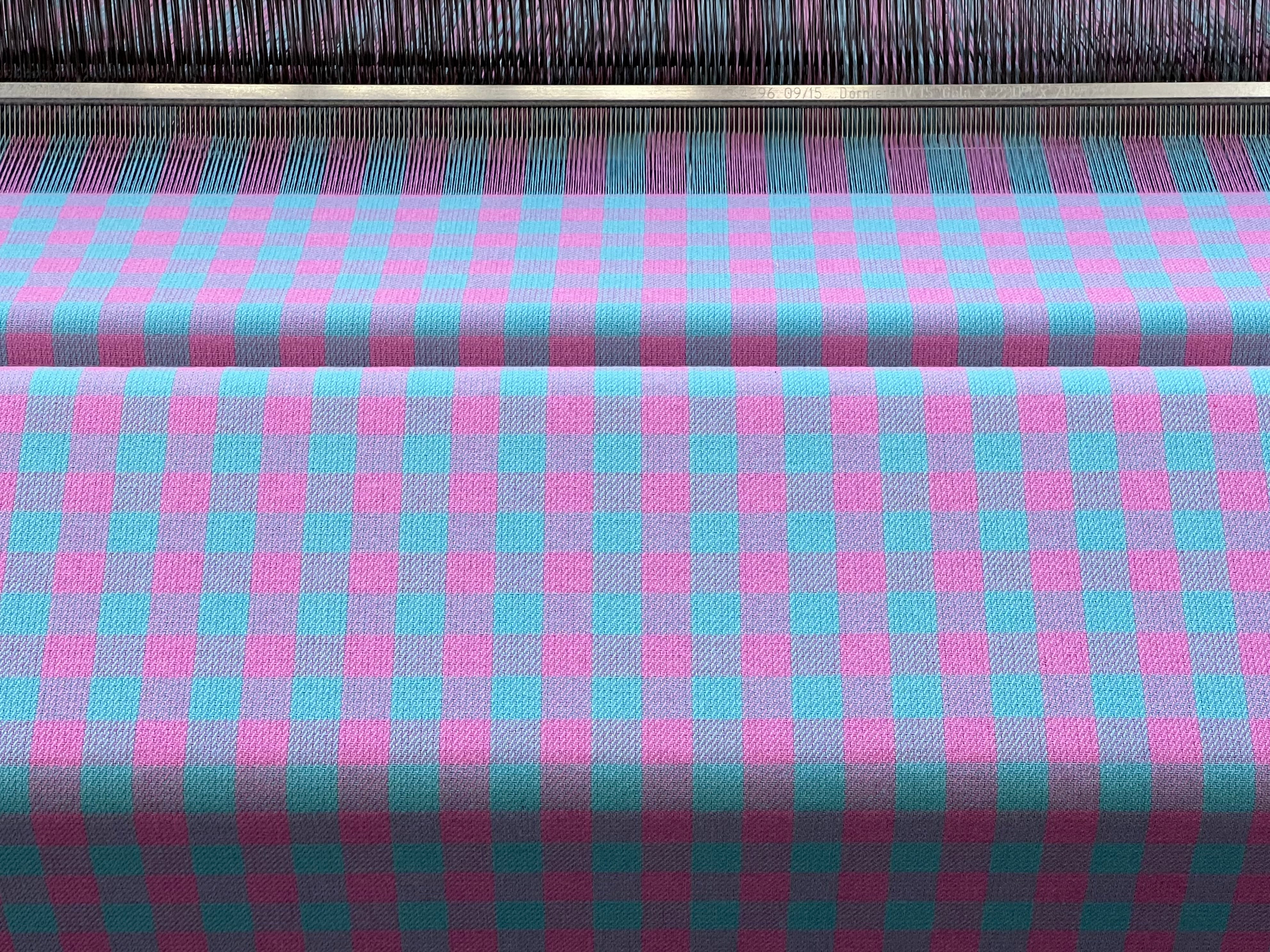 The Makers' Spring Check Blanket
