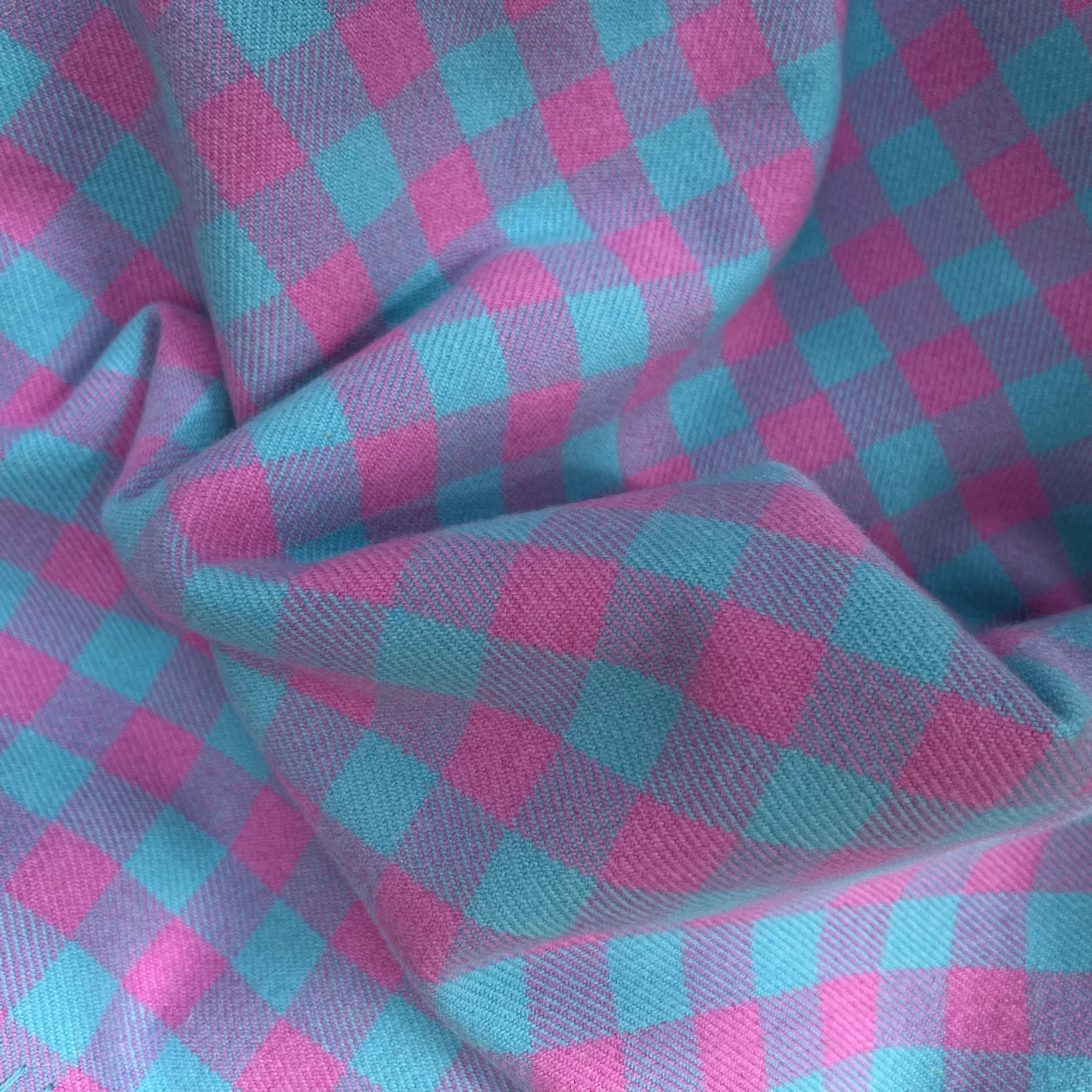 The Makers' Spring Check Blanket