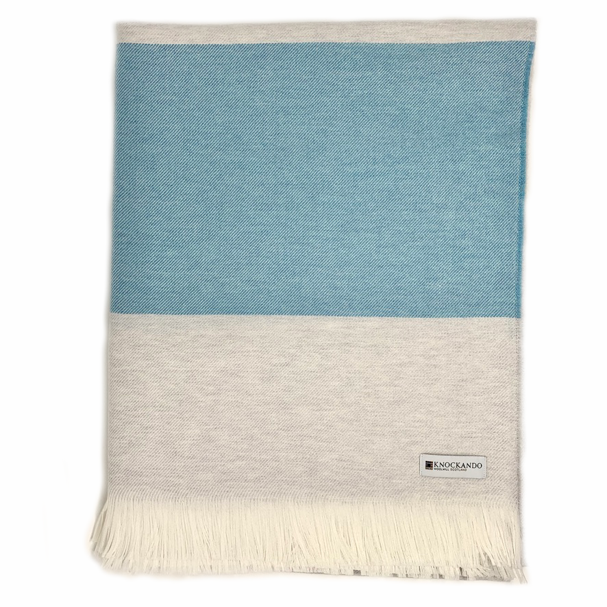 Aqua Panel Throw