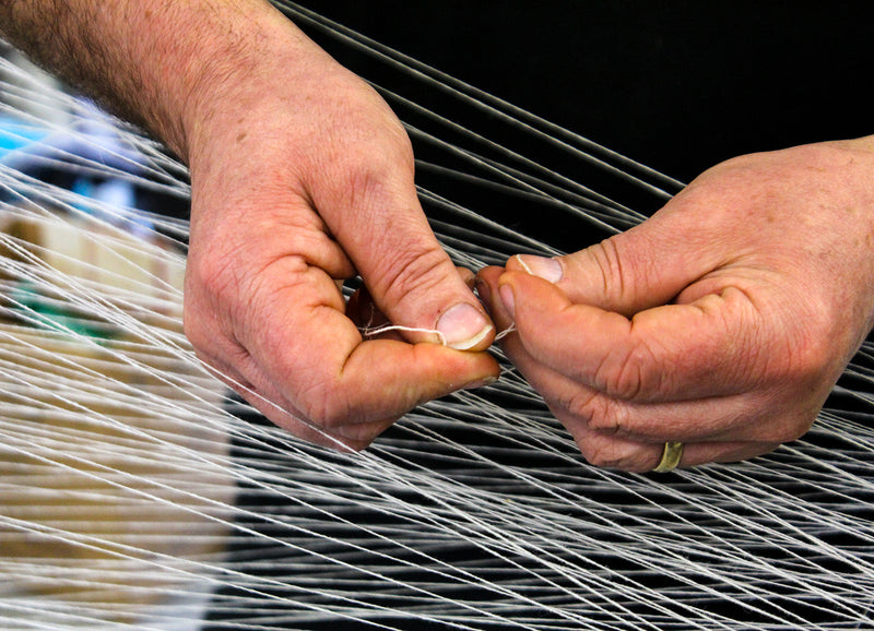 Weaving for Pluscarden Abbey