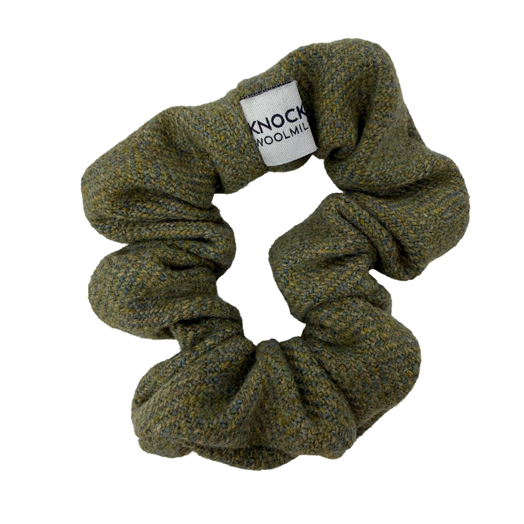 Tweed Hair Scrunchie