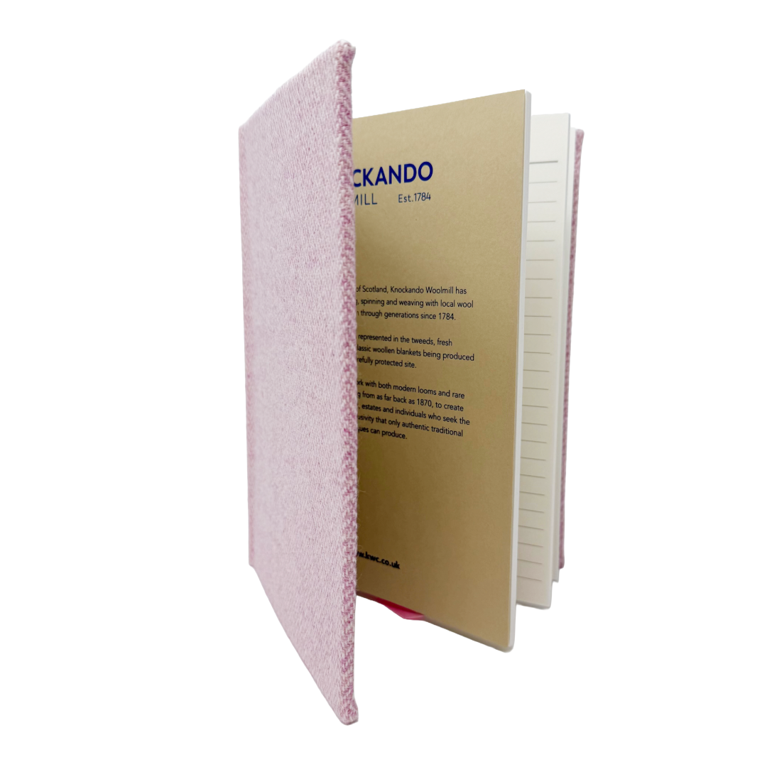 Blossom Herringbone A5 Notebook