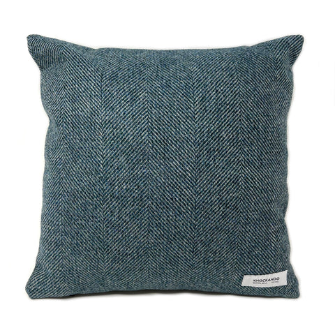 Mint Herringbone Bolster Cushion