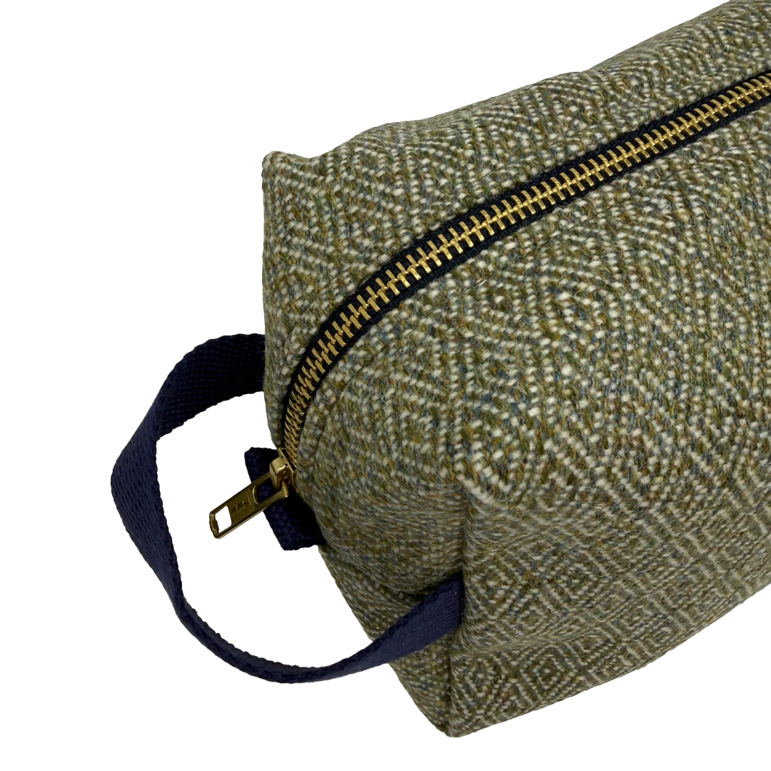 Diamond Twill Boxed Wash Bag