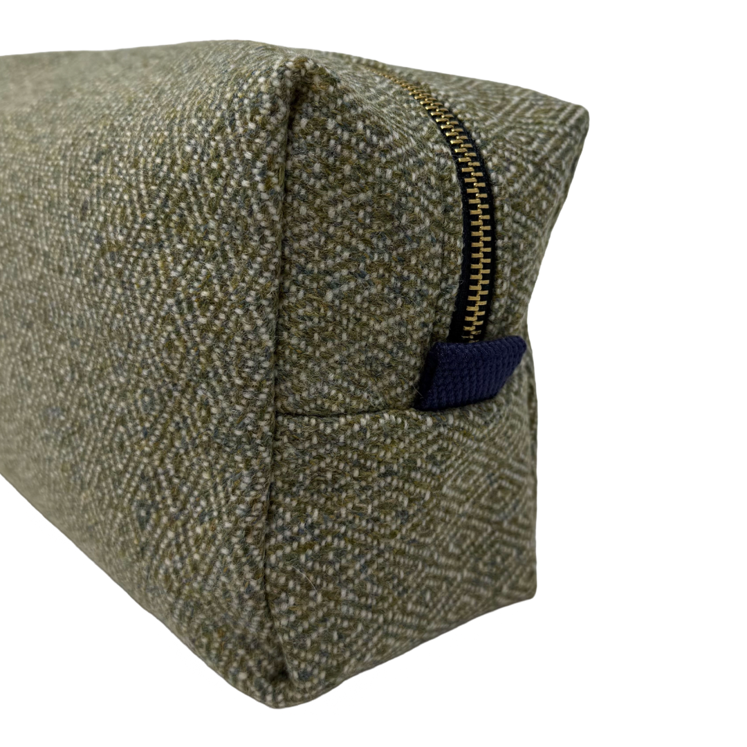 Diamond Twill Boxed Wash Bag