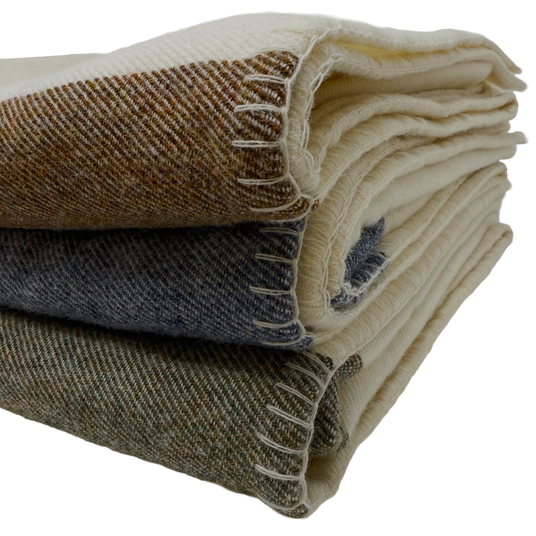 Commemorative War Blanket - Blue Stripe