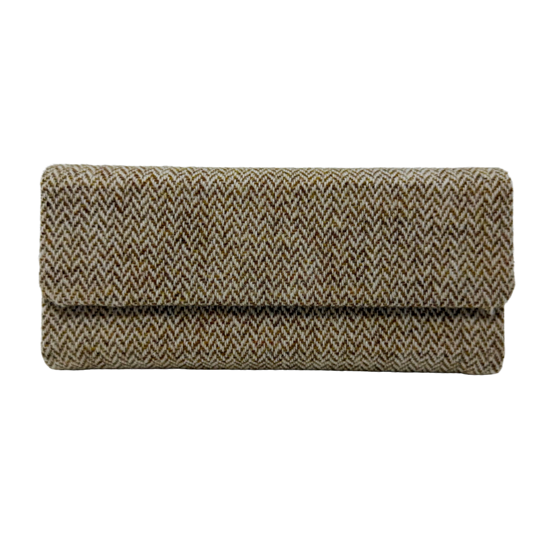 Harvest Herringbone Glasses Case