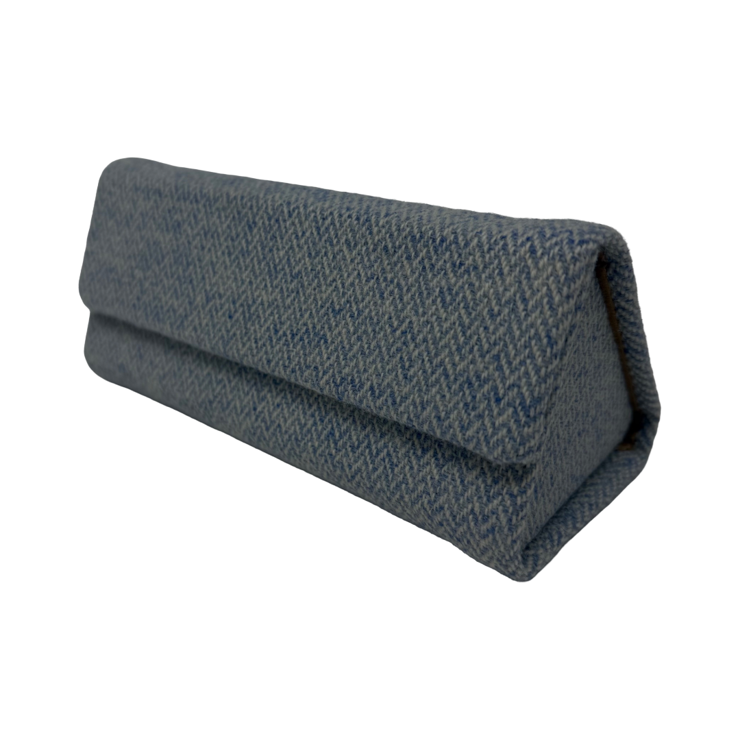 Frost Herringbone Glasses Case