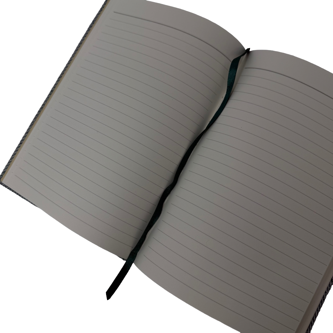 Teal Herringbone Notebook