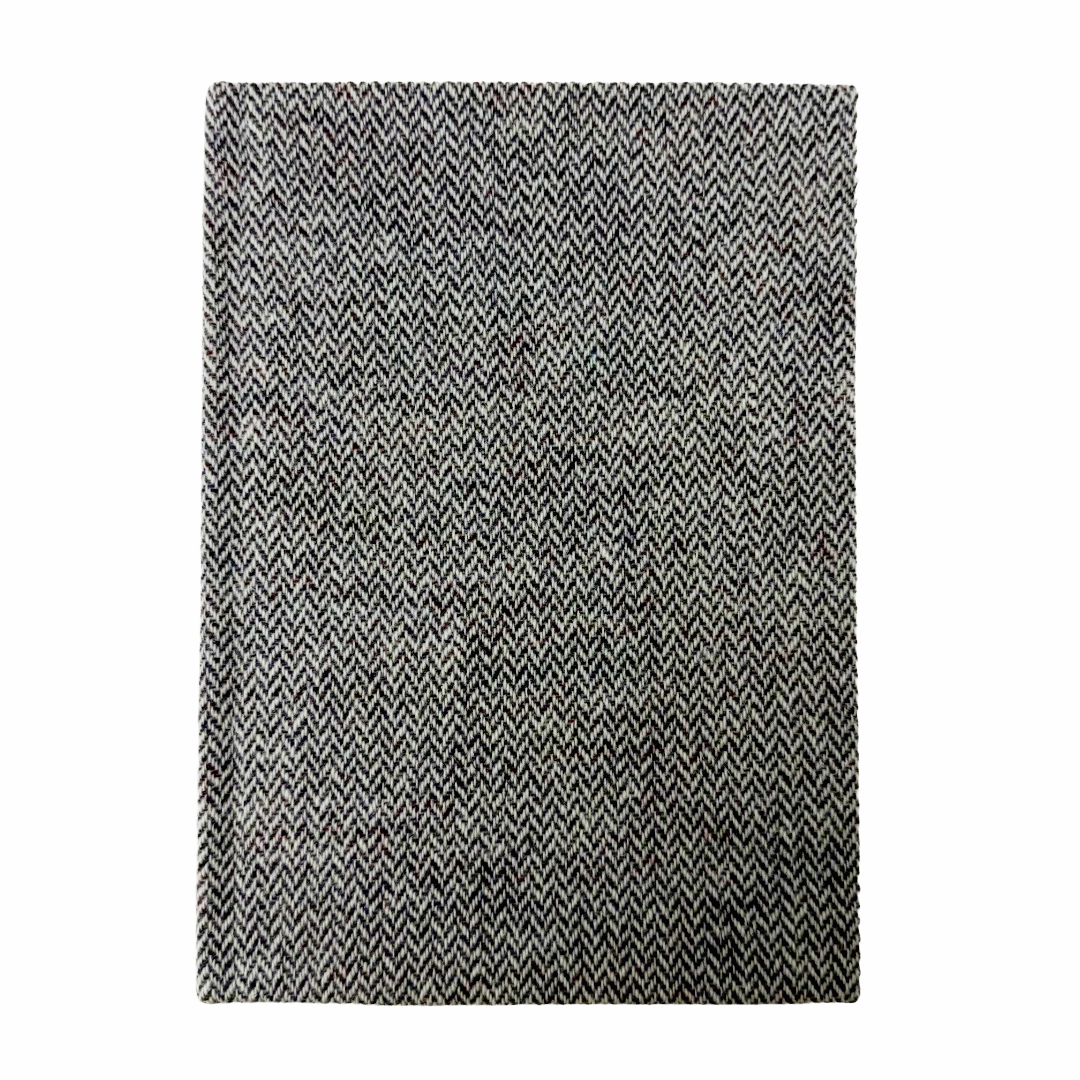 Heather Herringbone Notebook
