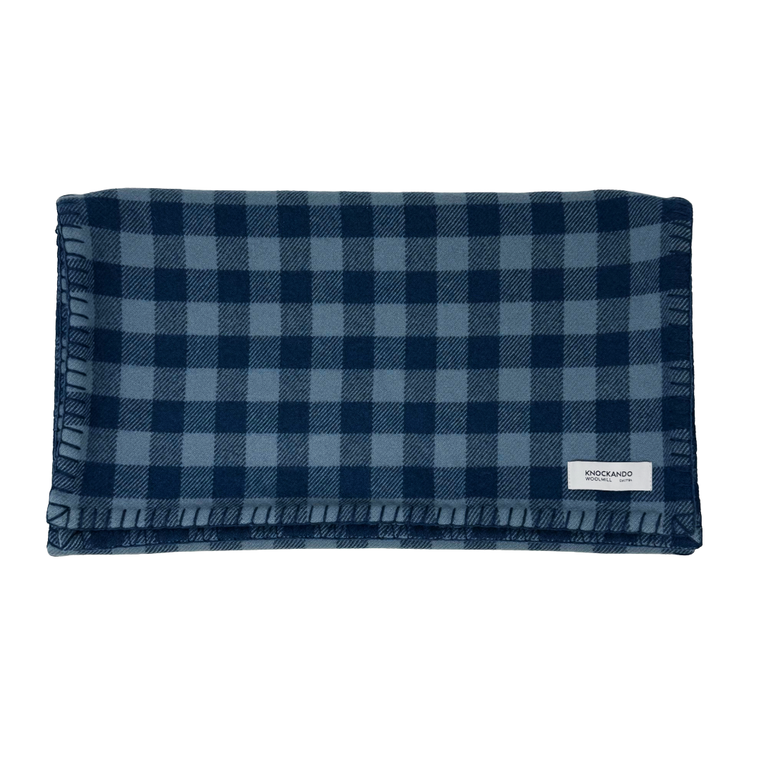 Mill Pond Check Scarf