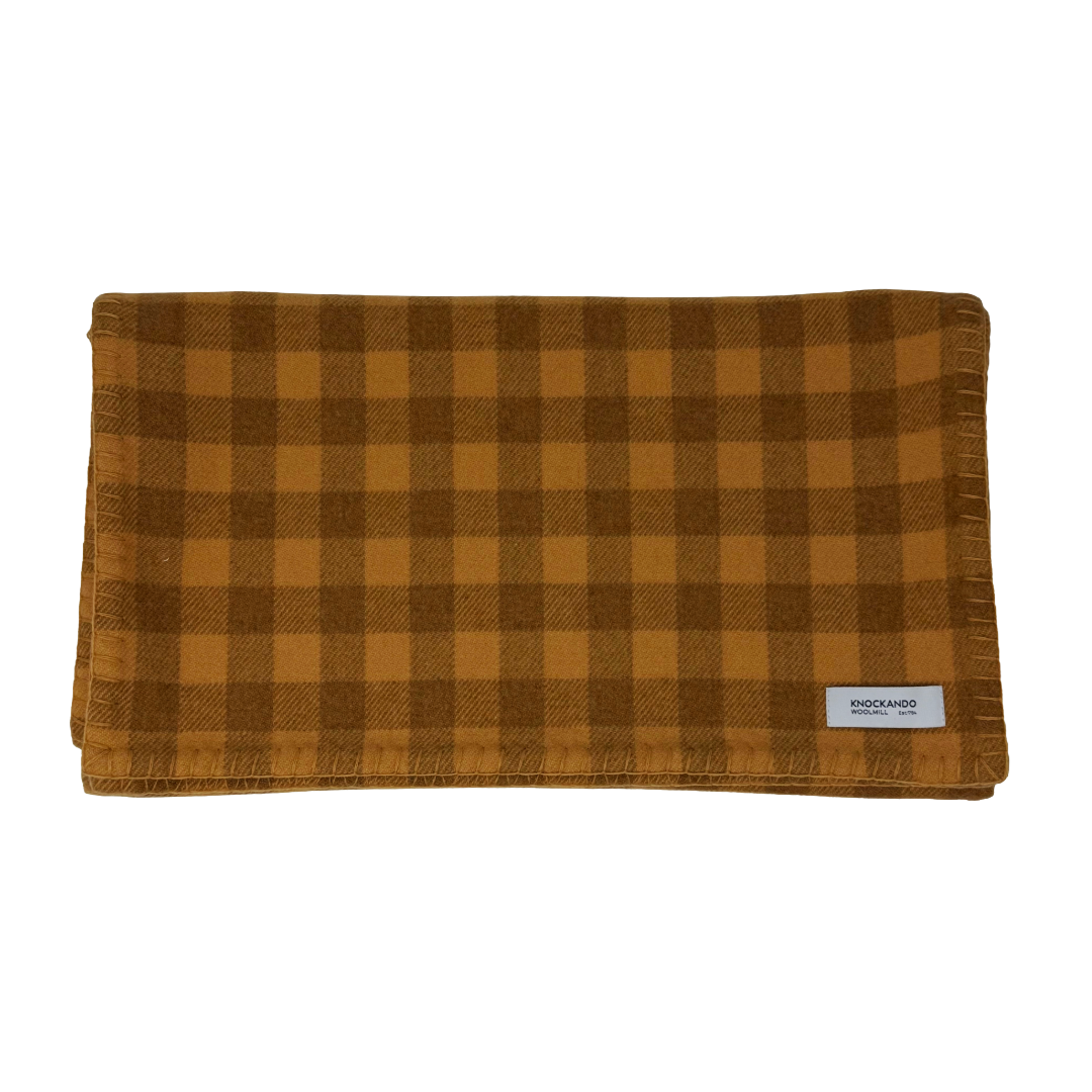 Millet Check Scarf