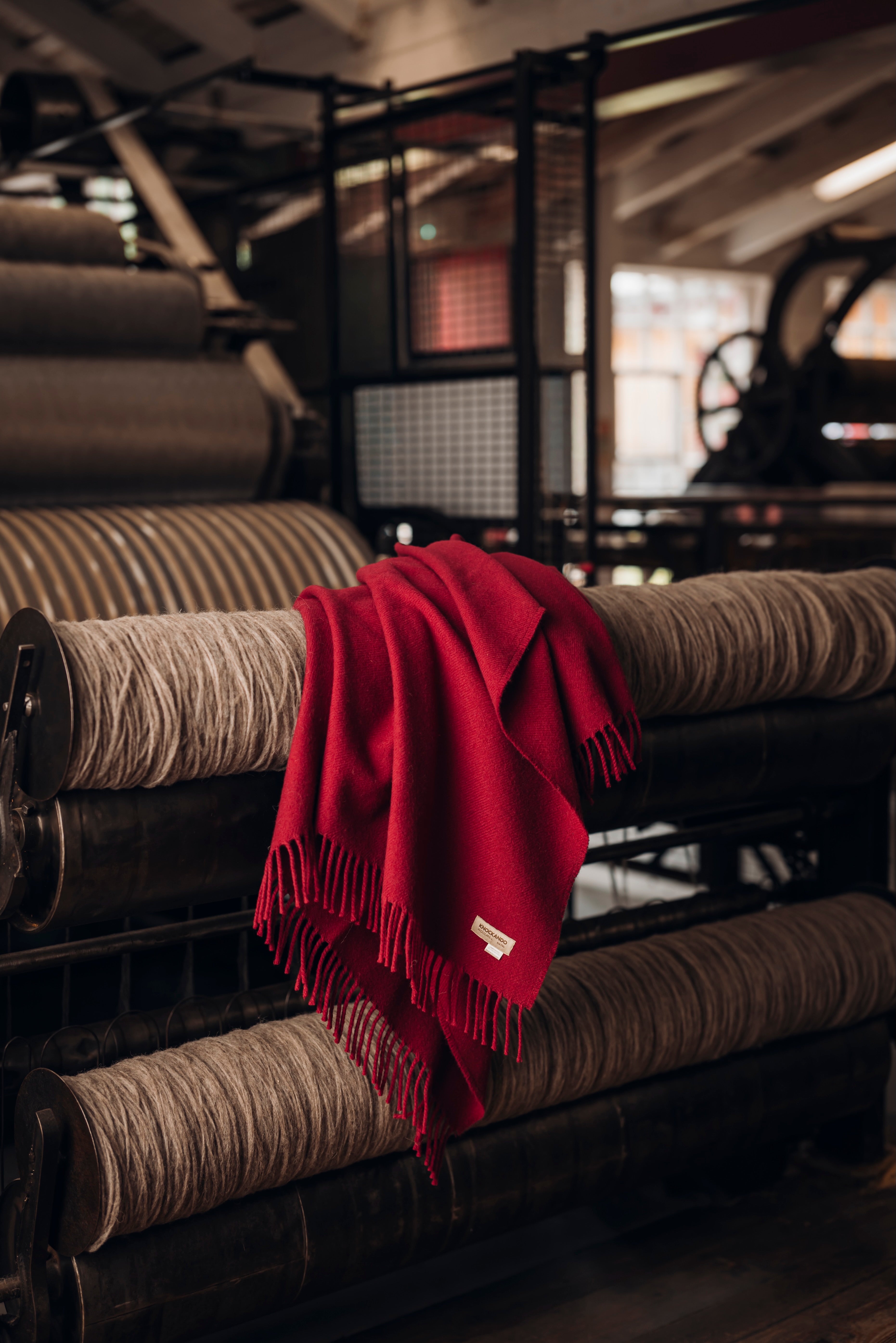 Classic Throw - Raspberry