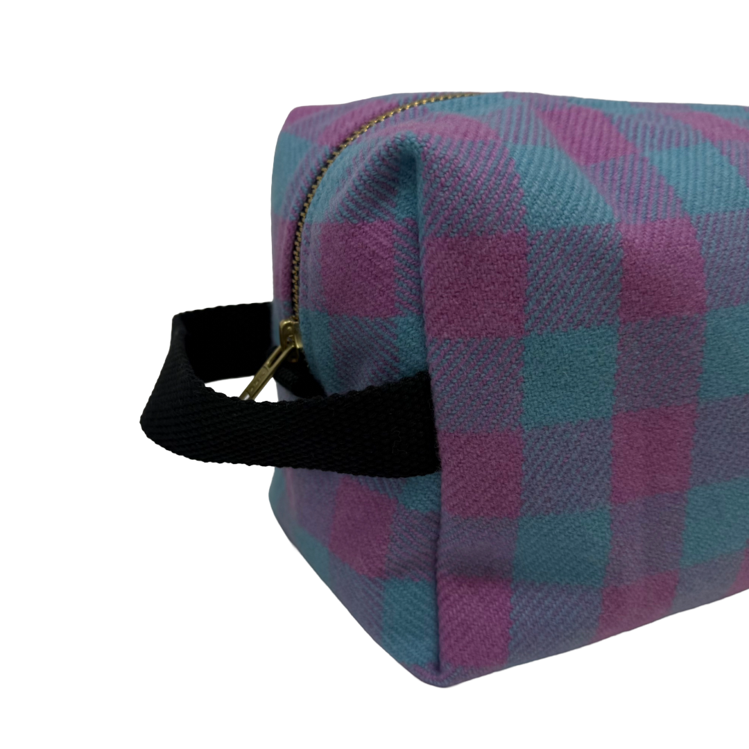 Spring Check - Boxed Wash Bag
