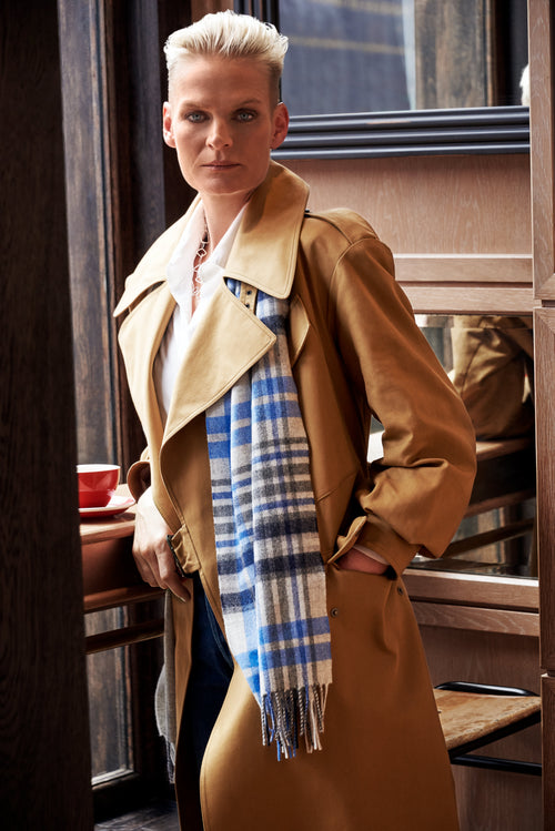Whisper of Cashmere - Highland Sky Scarf